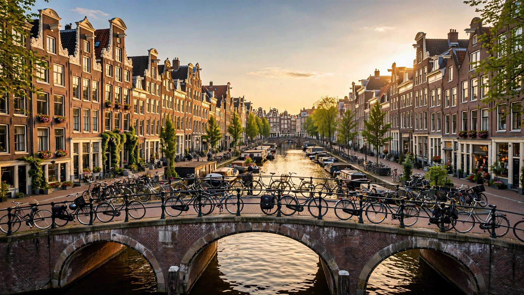 Amsterdam – Thủ đô kênh đào